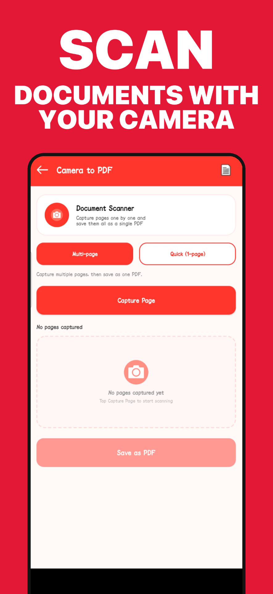 PDF Scanner Convert Files — Scan & Convert Documents Instantly